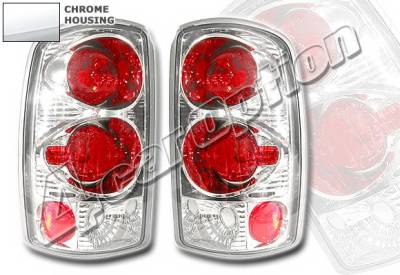 Chevrolet Tahoe 4 Car Option Altezza Taillights - Chrome - LT-GST02A-YD