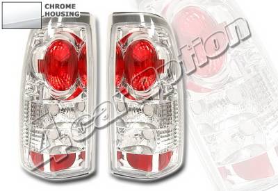 Chevrolet Silverado 4 Car Option Altezza Taillights - Chrome - LT-GSV99A-YD