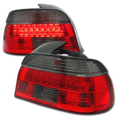 RED Smoked LED Tail Lights