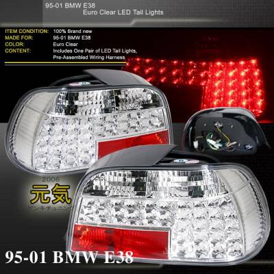 E38 LED Euro Tail Lights