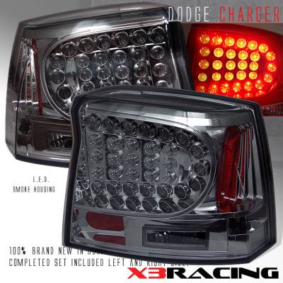 Smoked LED tail lights