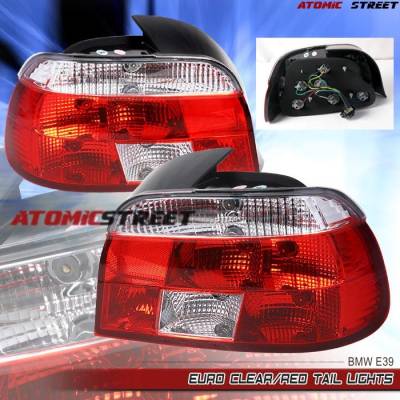 RED Clear Tail Lights