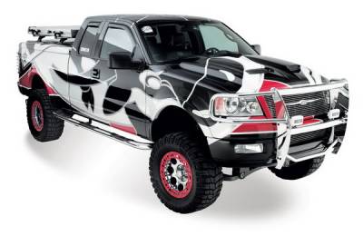 Toyota Tacoma Westin Platinum Series Step Bars - 26-2010