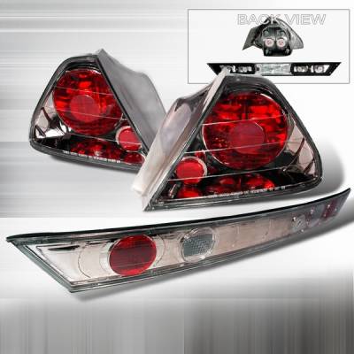 Honda Accord 2DR Custom Disco Gunmetal Taillights - LT-ACD982G-YD