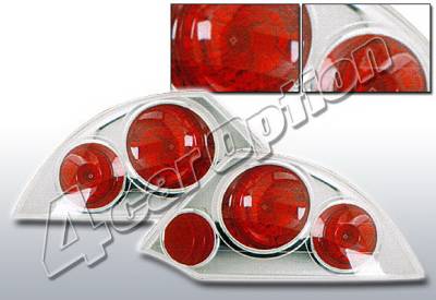 Mitsubishi Eclipse 4 Car Option Altezza Taillights - Chrome - LT-ME00A-KS