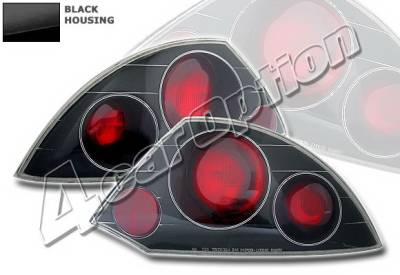 Mitsubishi Eclipse 4 Car Option Altezza Taillights - Black - LT-ME00B-YD