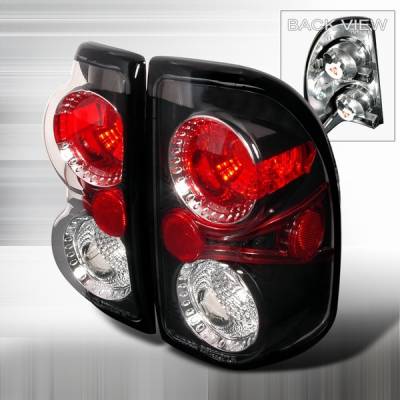 Dodge Dakota Custom Disco Black Taillights - LT-DAK97JM-YD