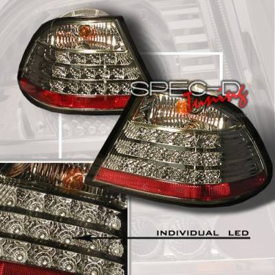 BMW 3 Series Custom Disco Smoke LED Taillights - LT-E46992GLED