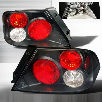 Mitsubishi Lancer Custom Disco JDM Black Taillights - LT-LAN01JM-YD