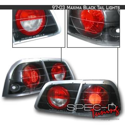 Nissan Maxima Custom Disco JDM Black Taillights - LT-MAX97JM-YD