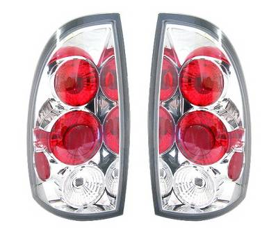 Toyota Tacoma 4 Car Option Altezza Taillights - Chrome - LT-TTA05A-5