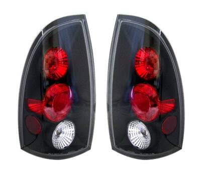 Toyota Tacoma 4 Car Option Altezza Taillights - Black - LT-TTA05JB-5