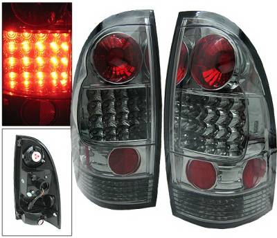 Toyota Tacoma 4 Car Option LED Taillights - Smoke - LT-TTA05LEDSM-YD