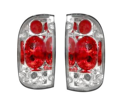 Toyota Tacoma 4 Car Option Altezza Taillights - Chrome - LT-TTA95A-YD