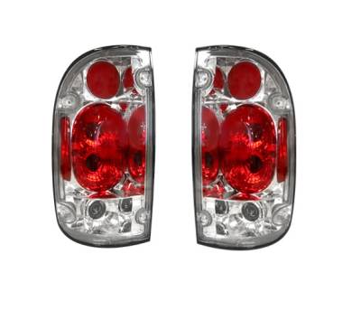 Toyota Tacoma 4 Car Option Altezza Taillights - Chrome - LT-TTA99A-YD