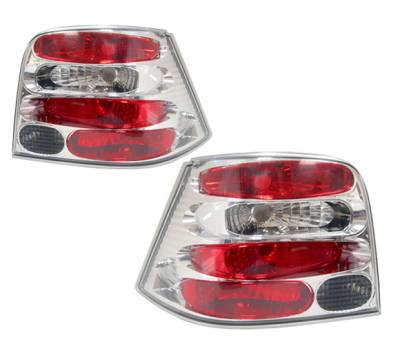 Volkswagen Golf 4 Car Option Altezza Taillights - Chrome - LT-VG99A-YD