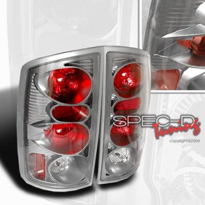 Dodge Ram Custom Disco Chrome Altezza Taillights - LT-RAM02S-YD