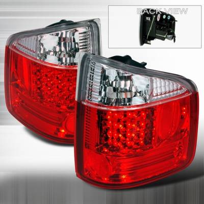 Chevrolet S10 Custom Disco Red LED Taillights - LT-S1094RLED-YD