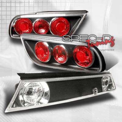 Nissan 240SX Custom Disco Black Taillights - 3PC - LT-S1389JM3