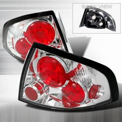 Nissan Sentra Custom Disco Chrome Altezza Taillights - LT-SEN01-YD