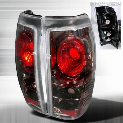 Chevrolet Silverado Custom Disco Black Taillights - LT-SIV99G-YD