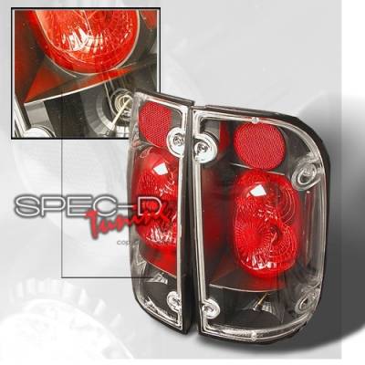 Toyota Tacoma Custom Disco Black Altezza Taillights - LT-TAC95JM-YD