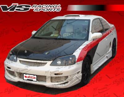 Honda Civic 2DR VIS Racing Omega Side Skirts - 01HDCVC2DOMA-004