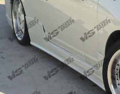 Honda Civic 2DR VIS Racing TSC-2 Side Skirts - 01HDCVC2DTSC2-004