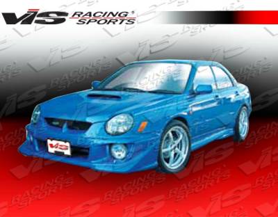 Subaru WRX VIS Racing Zyclone-2 Side Skirts - 02SBWRX4DZYC2-004