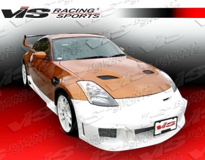 Nissan 350Z VIS Racing Fuzion Side Skirts - 03NS3502DFUZ-004