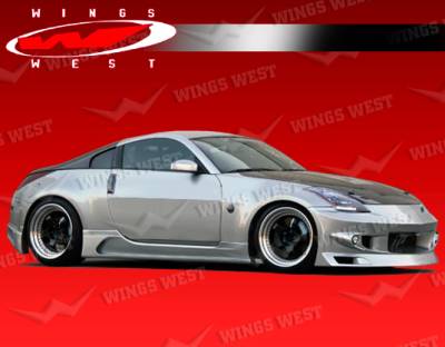 Nissan 350Z VIS Racing JPC Type A Side Skirts - 03NS3502DJPCA-004