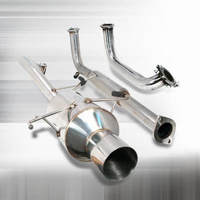 Nissan Maxima Custom Disco Catback Exhaust System - MFCAT3-MAX00V6