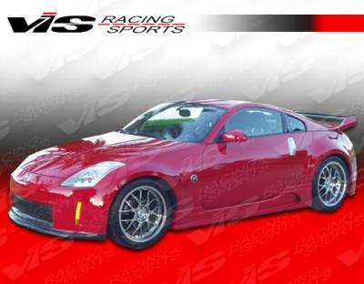 Nissan 350Z VIS Racing J Speed Side Skirts - 03NS3502DJSP-004