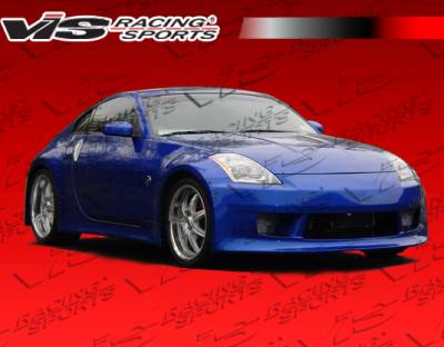 Nissan 350Z VIS Racing V Speed Side Skirts - 03NS3502DVSP-004