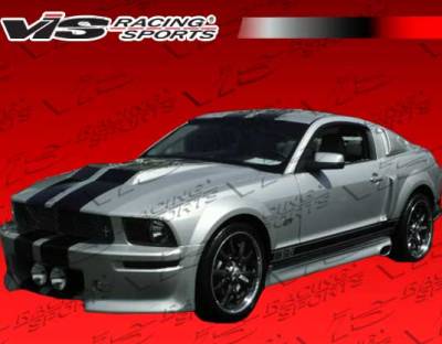 Ford Mustang VIS Racing Extreme Side Skirts - 05FDMUS2DEX-004