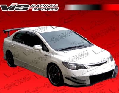 Honda Civic VIS Racing J Speed Side Skirts - 06HDCVC4DJJSP-004