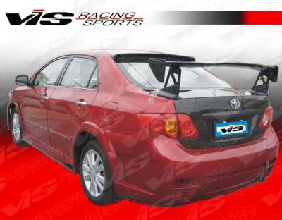 Toyota Corolla VIS Racing Zyclone Side Skirts - 09TYCOR4DZYC-004