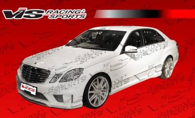 Mercedes-Benz E Class VIS Racing B Spec Side Skirts - 10MEW2124DBSC-004