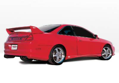 Honda Accord 2DR VIS Racing W-Type Left Side Skirt - 890279L