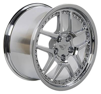 Z06 Style Wheel Chrome - GM 17 Inch 4 Wheel Package