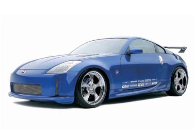 Nissan 350Z VIS Racing Z-Spec Left Side Skirt - 890779L