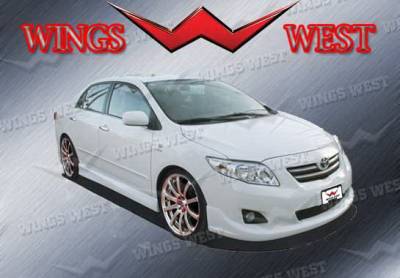 Toyota Corolla Wings West W-Type Side Skirts - Left & Right - 890937L&R