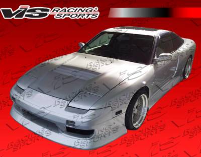 Nissan 240SX VIS Racing G Speed Widebody Side Skirts - 89NS2402DGSPWB-004