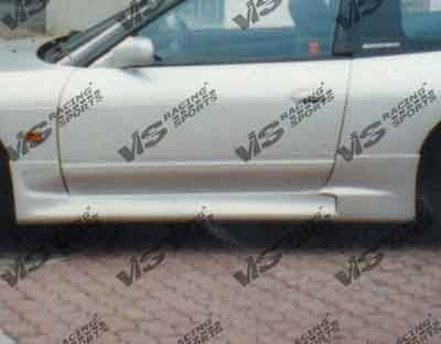 Nissan 240SX VIS Racing Techno R Side Skirts - 89NS2402DTNR-004