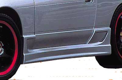 Nissan 240SX VIS Racing Tracer Side Skirts - 89NS2402DTRA-004