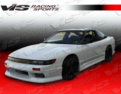 Nissan 240SX VIS Racing V Speed Side Skirts - 89NS2402DVSP-004