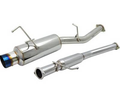 Nissan 240SX 4 Car Option Cat-Back Exhaust System with Titanium Tip - MUX-NS13-TT