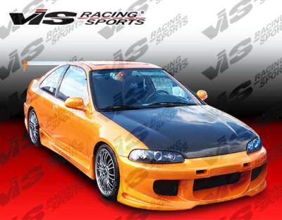 Honda Civic 2DR VIS Racing Ballistix Side Skirts - 92HDCVC2DBX-004