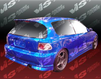 Honda Civic HB VIS Racing Tracer Side Skirts - 92HDCVCHBTRA-004