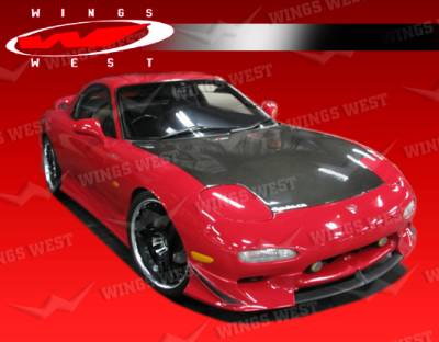 Mazda RX-7 VIS Racing JPC Side Skirts - Polyurethane - 93MZRX72DJPC-004P